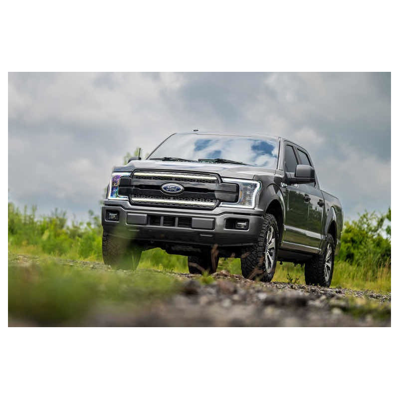 Grill Led Drl Ford Lobo F-150 2018 to 2020