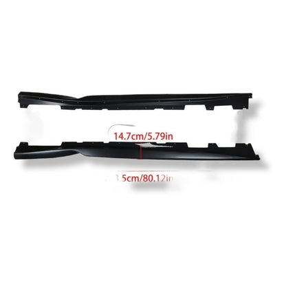 Estribos Estilo T6 Camaro Ss Y Rs 2016 2017 2018 2019 2020 Negro