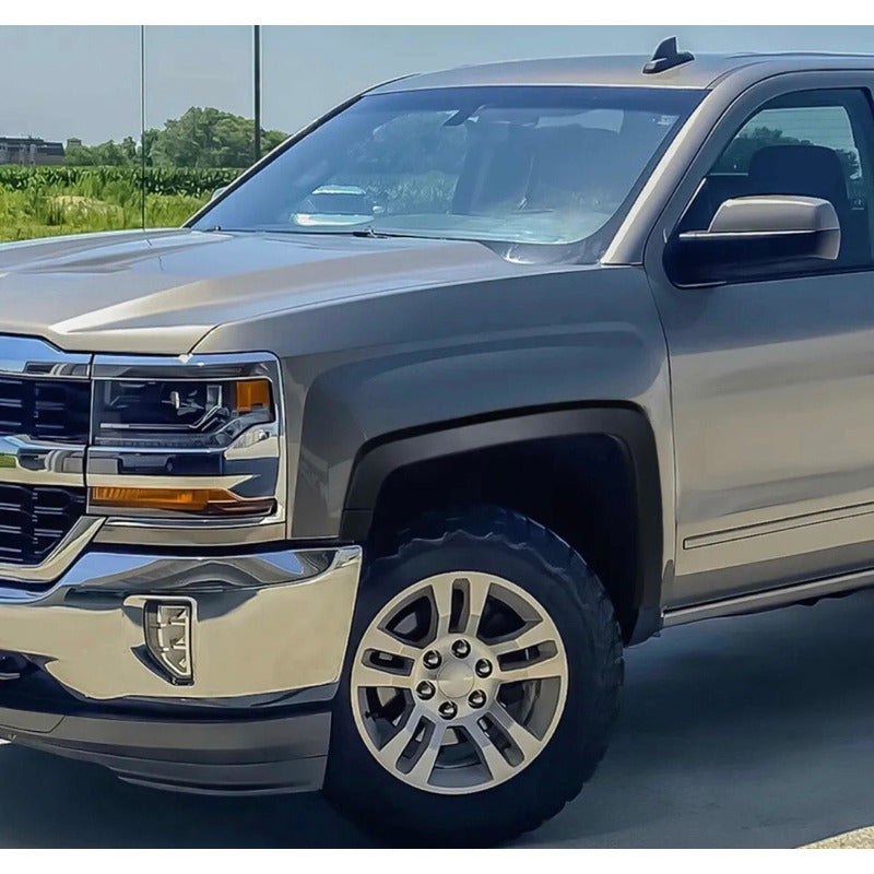 Cantoneras Silverado Negro Con Daño 2014 2015 A 2019 Negro