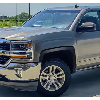 Cantoneras Silverado Negro Con Daño 2014 2015 A 2019 Negro