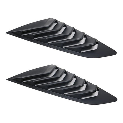 Louvers Laterales Ford Mustang 2015 2016 2017 2018 A 2021 Negro Mate