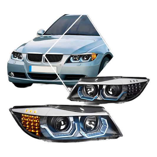 Faros Led Halo Bmw E90 Serie 3 2009-2012