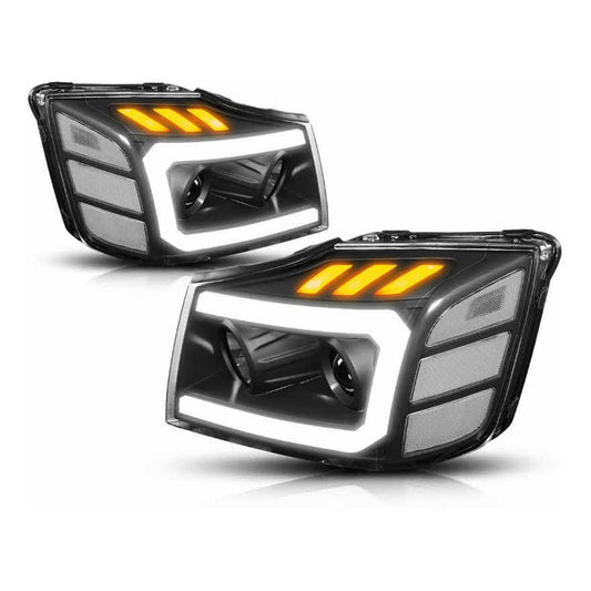 Par De Faros Led Nissan Titan Armada 2004 2005 2006 A 2015