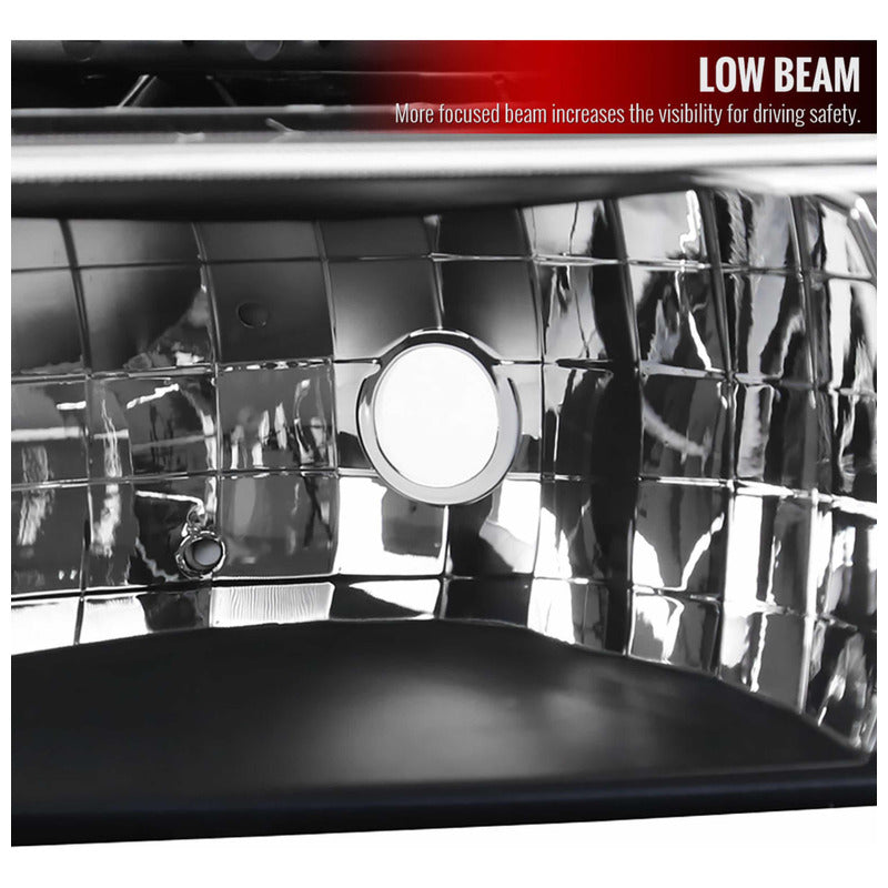 Faros Led Silverado Cheyenne Suburban Tahoe 2000 2001 2002