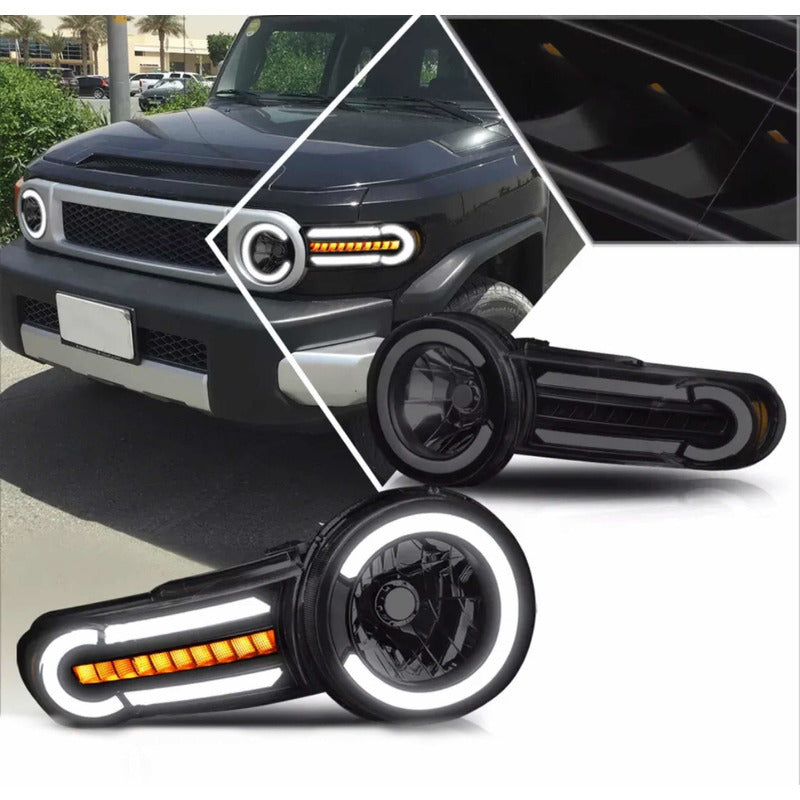 Faros Led Para Fjcruiser 2007 2008 2009 2010 2011 A 2014