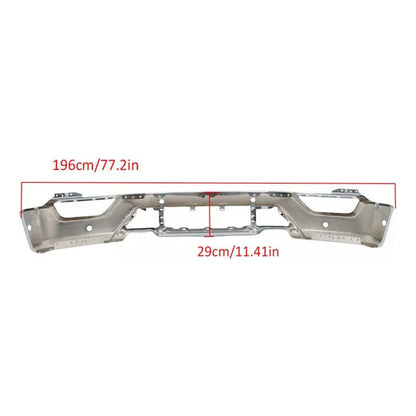 Defensa Delantera F-150 Lobo Cromada 2021 2022 2023