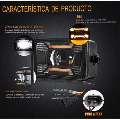 Faros De Niebla Led F-150 2015 2016 2017 2018 2019 2020