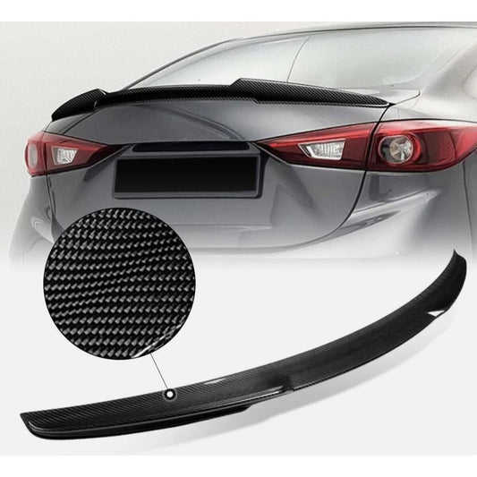Aleron Spoiler Mazda 3 Fibra Carbono Real 2014 2015 A 2018