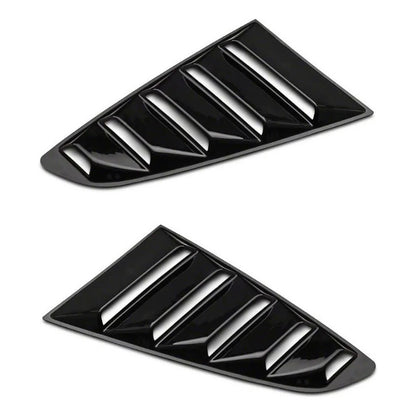 Louvers Laterales Mustang Negro Mate 2015 2016 2017 A 2023