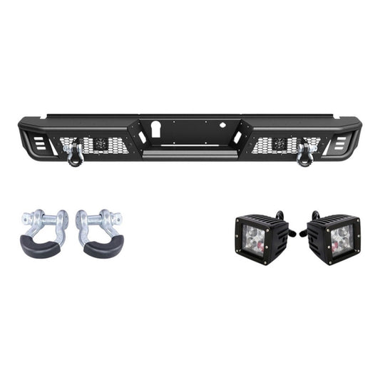Defensa Trasera Led Ford F-150 Lobo 2021 2022 2023