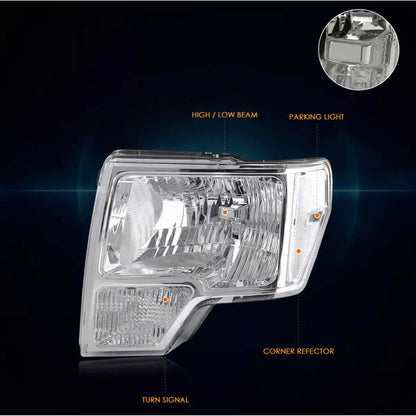Faros Para Lobo Ford F-150 2009 2010 2011 2012 2013 2014