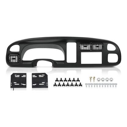 Bisel De Radio Doble Din Dodge Ram 1500 2500 1998 A 2002 Negro