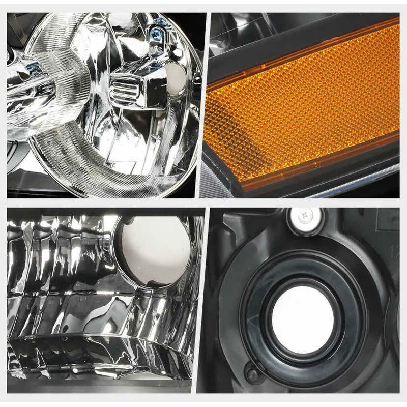 Pair of Headlights Chev Tahoe Suburban 2007 2008 2009 2010 to 2014