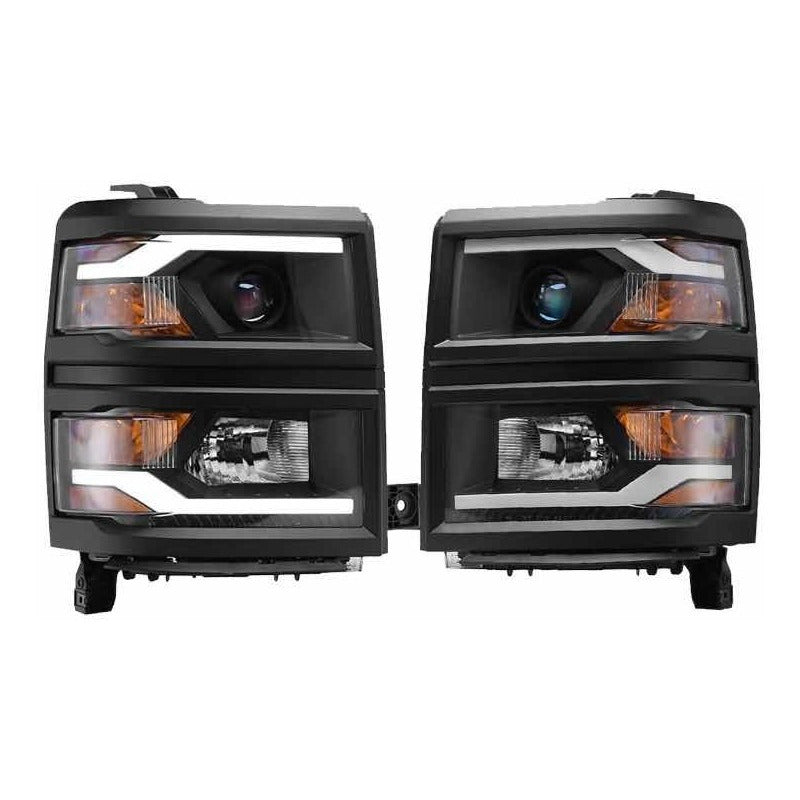 Faros Led Silverado Cheyenne 1500 2014 2015