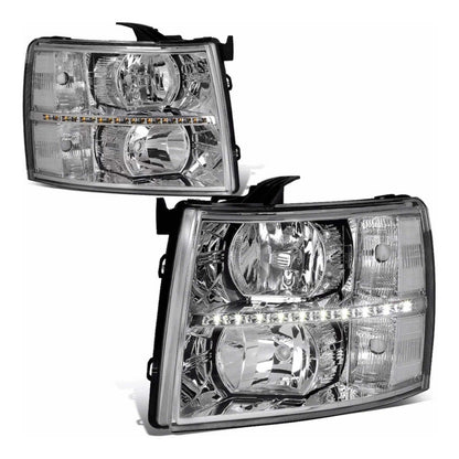 Led Headlights Chevrolet Silverado Cheyenne 2007 to 2014