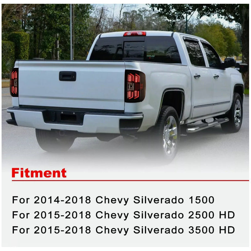 Calaveras Led Chevrolet Silverado Cheyenne 2014 a 2016