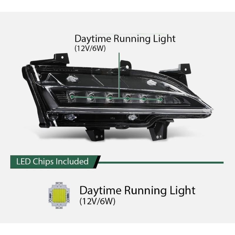 Faro De Niebla Derecho Lincoln Mkc 2015 2016 2017 A 2019 Transparente