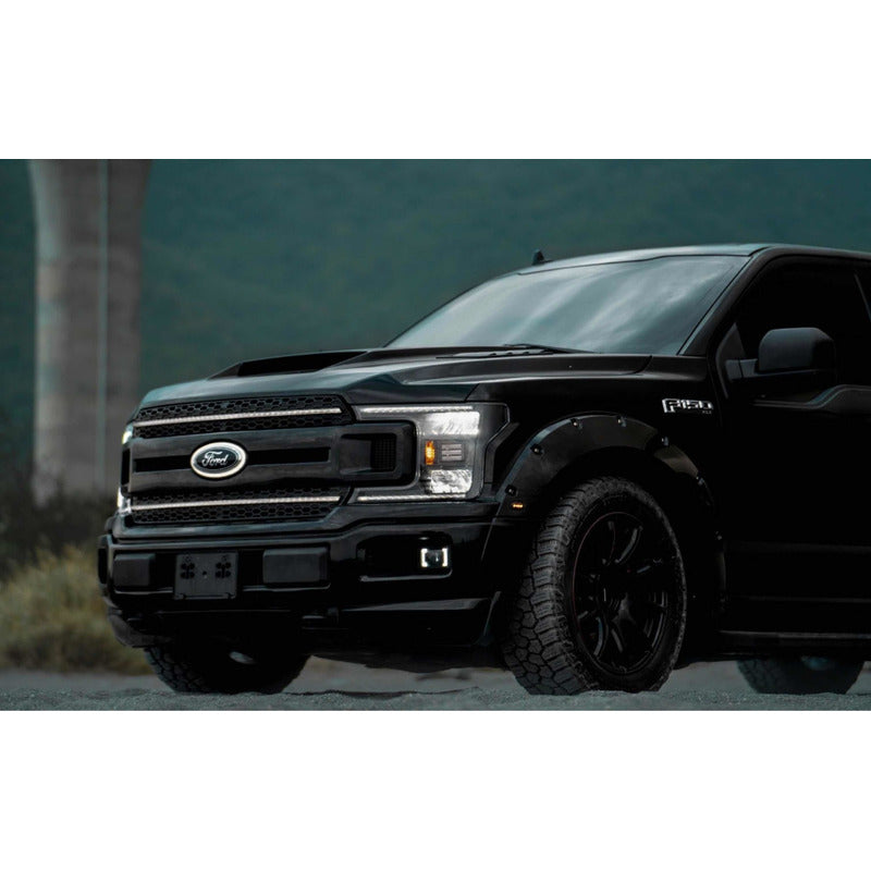 Faros Led Drl Ford F-150 Lobo 2018 2019 2020