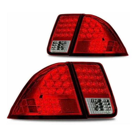 Calaveras Led Rojas Civic 2001 2002 2003 2004 2005