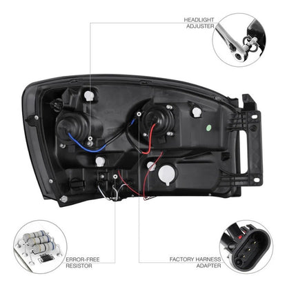 Faros Led Ram 1500 2500 3500 2006 2007 2008