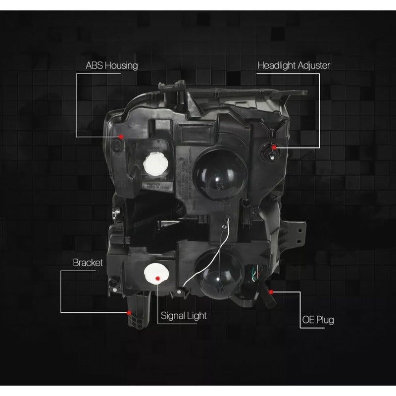 Faros Led Drl Chevy Silverado 1500 2019 2020 2021