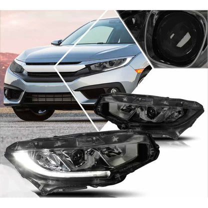 Faros Led Honda Civic 2016 a 2018