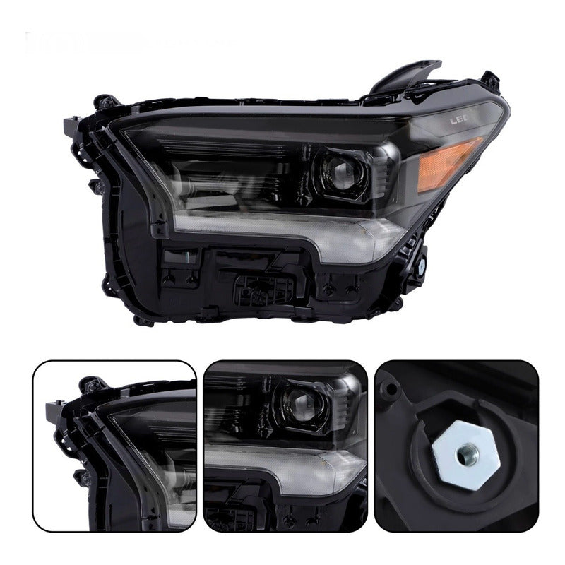 Faro Delantero Led Toyota Tacoma Lado Izquierdo 2024  2025 Izquierdo/conductor
