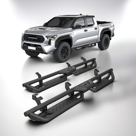 Estribos Para Toyota Tacoma 2024 2025 Doble Cabina Negro