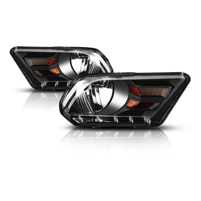 Faros Para Ford Mustang 2010 2011 2012 2013 2014