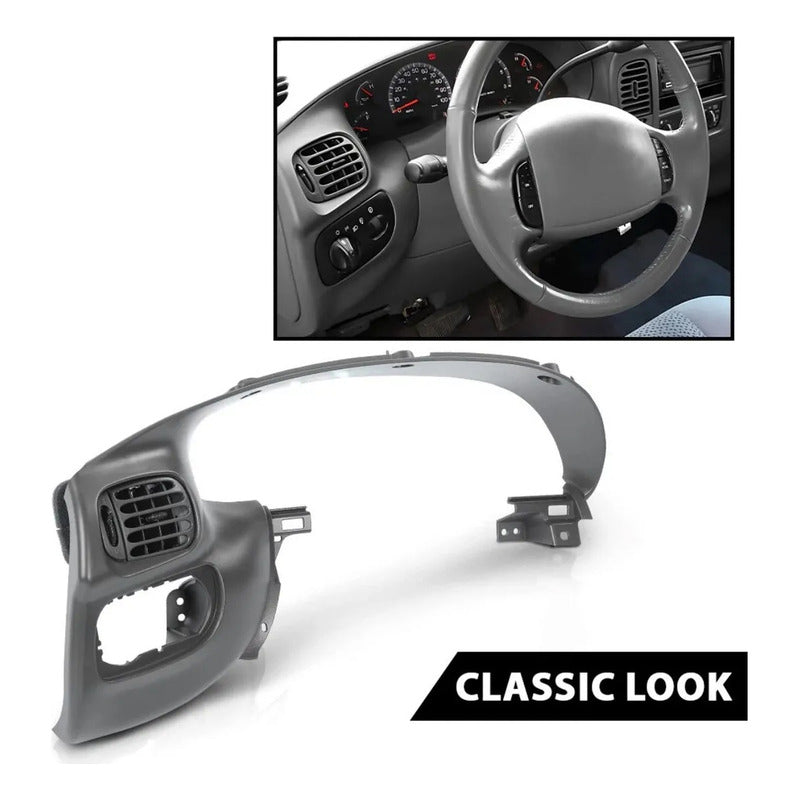 Bisel Para Tablero F-150 Lobo Expedition 1997 A 2003 Gris Oscuro