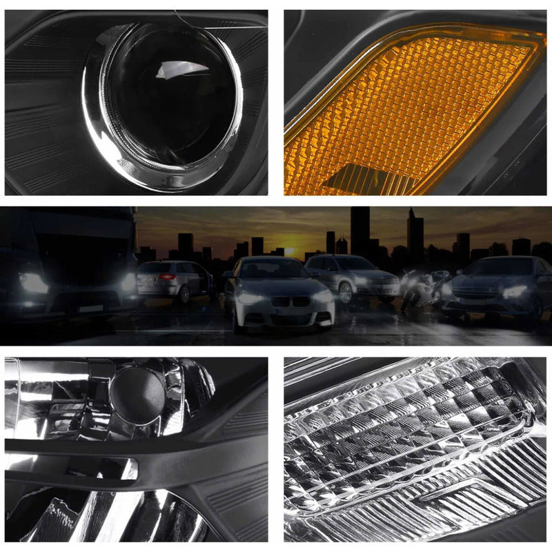 Faros Proyector Ambar Para Grand Cherokee 2014 2015 2016
