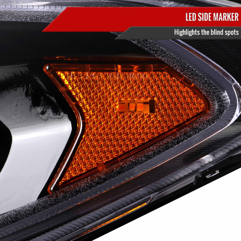 Faros Led Ford Fusion Switchback 2013 2014 A 2016 Cromados
