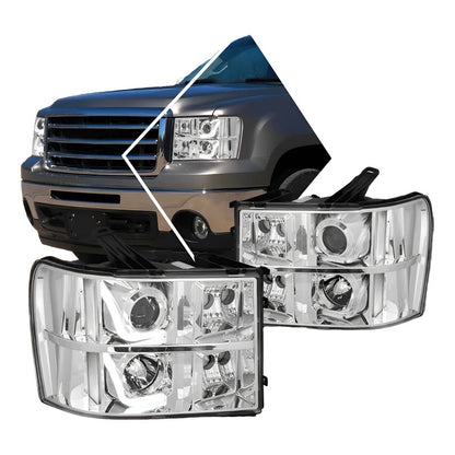 Par Faros Led Gmc Sierra 1500-3500 2007 2008 2009 A 2014
