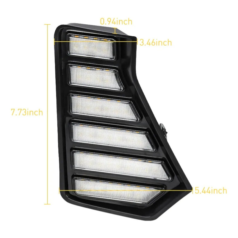 Toyota Tacoma Luz Antiniebla Delantera De Parrilla 2024 2025 Negro