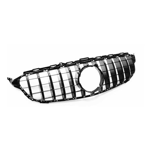 Parrilla Negra Gtr Mercedes C200 C250 C300 W205 2015-2018