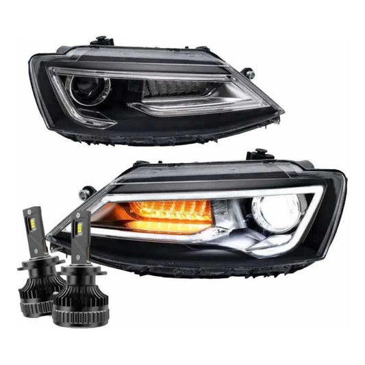 Faros Led Jetta Mk6 2011 2012 2013 2014 2015 2016 2017 2018