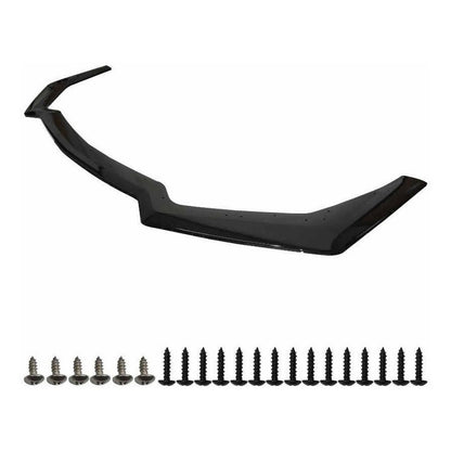 Lip Spoiler Frontal Negro Brillante Mustang Gt 2018-2020