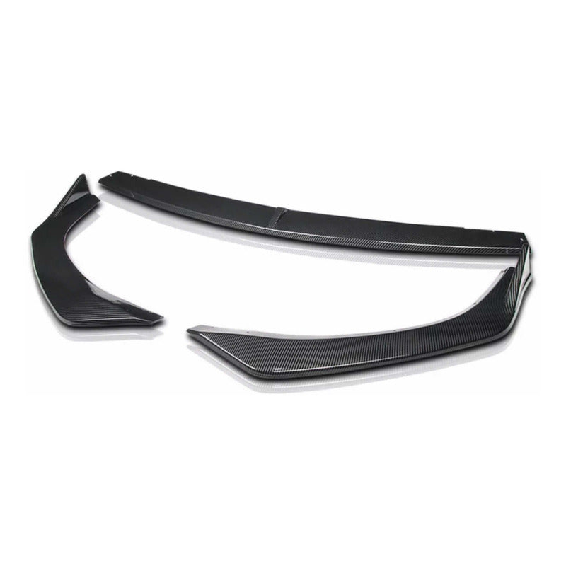 Lip Spoiler Accesorios Fibra Carbono Mazda 3 2019 2020 2021