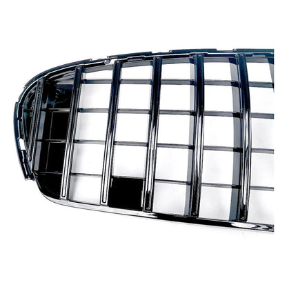Parrilla Delantera Gt Mercedes Benz Glc X253 2020 A 2022 Negro Cromo Brillante