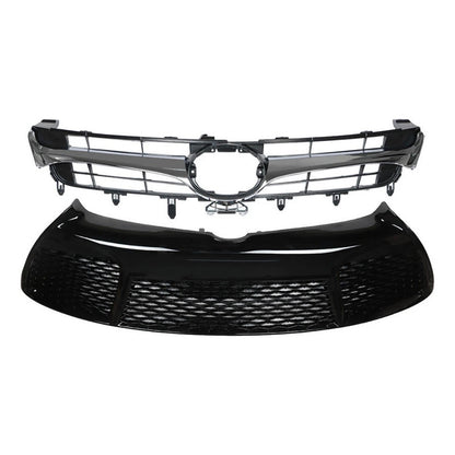 Parrilla Delantera Toyota Camry Se 2015 2016 2017 Negro Brillante