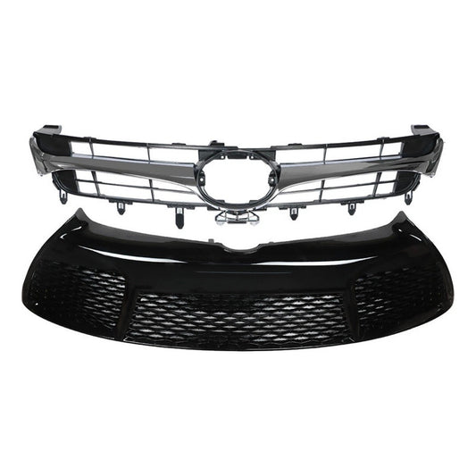 Parrilla Delantera Toyota Camry Se 2015 2016 2017 Negro Brillante