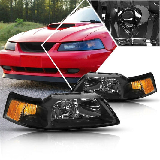 Faros Para Ford Mustang 99 2000 2001 2002 2003 2004