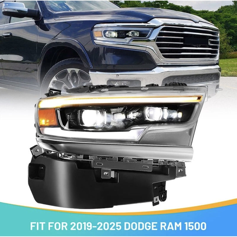 Faro Delantero Led Ram 1500 Lado Derecho 2019 A 2025 Derecho/pasajero