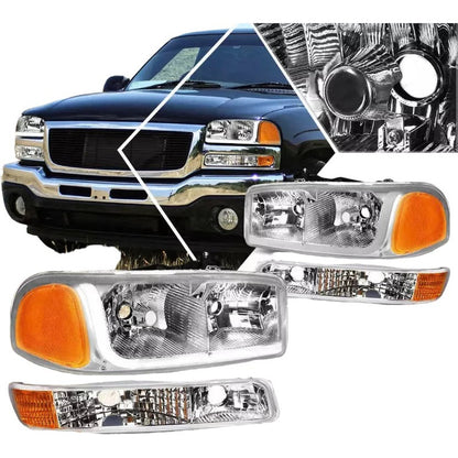 Par Faros Led Gmc Sierra Yukon  1999 2000 2001 2002 A 2007