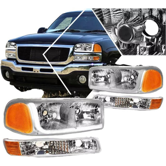 Par Faros Led Gmc Sierra Yukon  1999 2000 2001 2002 A 2007