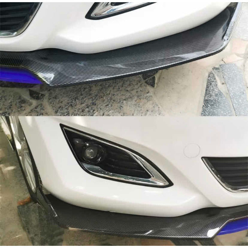 Lip Universal Fibra De Carbono Mercedes Jetta Mustang Audi