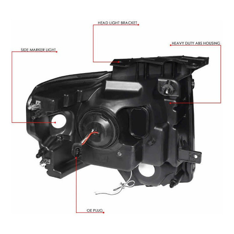 Par De Faros Led Ford F-150/ Lobo 2009 2010 2011 A 2014