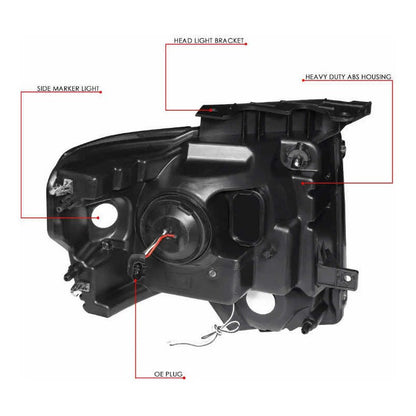 Par De Faros Led Ford F-150/ Lobo 2009 2010 2011 A 2014