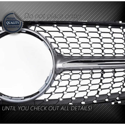 Diamond Grille Mercedes Benz C200 C250 C300 C-Class 2015 to 2018