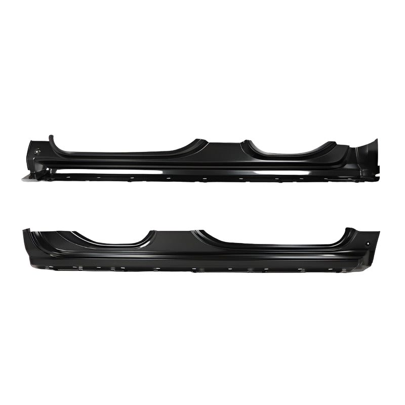 Paneles Protectores Silverado Sierra Cabina Y Media 14 A 18 Negro